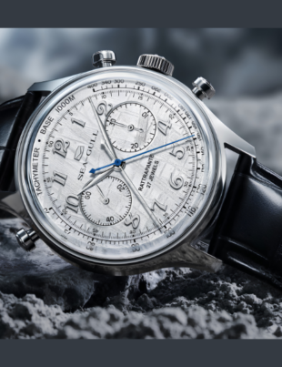 SEA-GULL Debuts Meteorite Rattrapante Chronograph Limited Edition (Image Credit: PRNewswire)