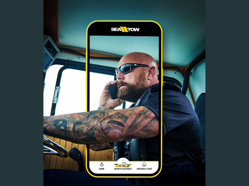 Sea Tow Reinvents Its Mobile App (Image Credit: PRNewswire)
