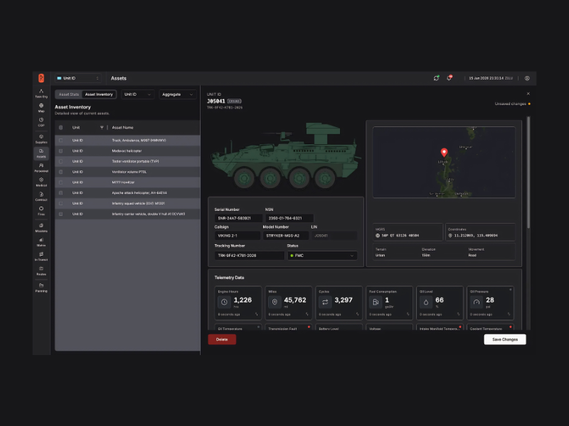 Shift5 Operational Data Integrated into TyrOS (Image Credit: Shift5 official website)