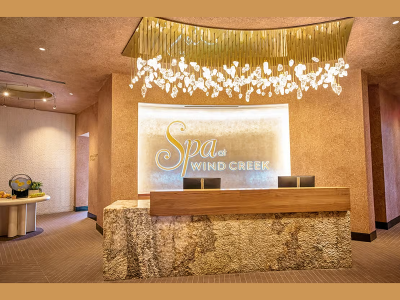Spa at Wind Creek Chicago Southland Chicago, Illinois (Image Credit: ResortPass official website)