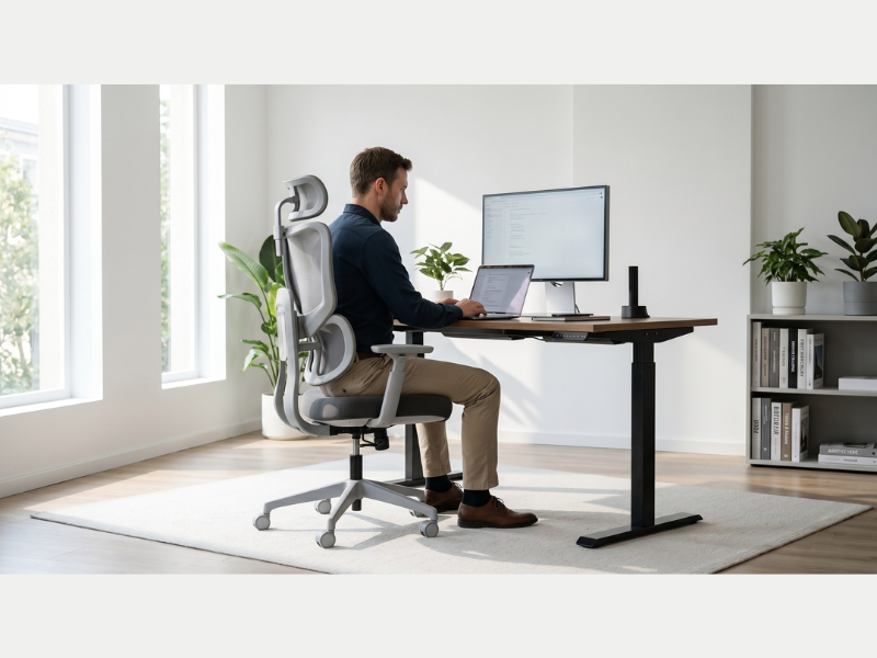 Sunaofe Announces Pre-Order for the Atlas Ergonomic Office Chair Redefining Premium Workspace Support (Image Credit: PRNewswire)