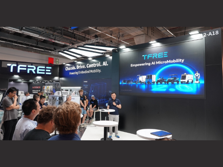 TFREE Formally Launches at EUROBIKE 2026 Architecting the Operating System for AI Micro Mobility (Image Credit: PRNewswire)