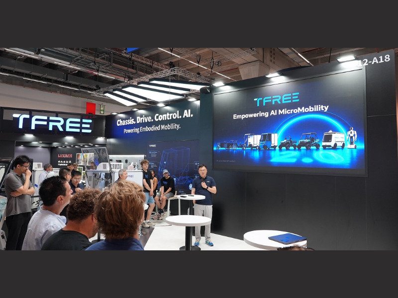 TFREE Formally Launches at EUROBIKE 2026 Architecting the Operating System for AI Micro Mobility (Image Credit: PRNewswire)
