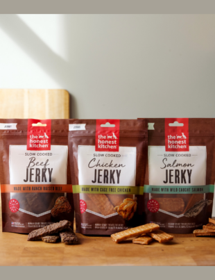 The Honest Kitchen Launches New Slow Cooked Jerky Chews for Dogs (Image Courtesy: PRNewswire)