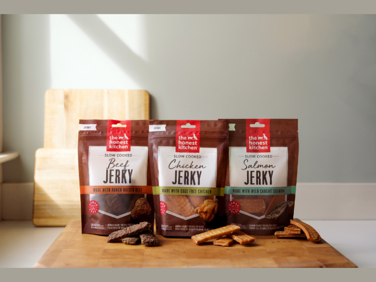 The Honest Kitchen Launches New Slow Cooked Jerky Chews for Dogs (Image Courtesy: PRNewswire)