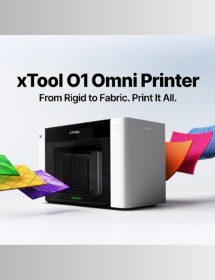 xTool O1 Omni Printer From Rigid to Fabric. Print It All (Image Credit: PRNewswire)