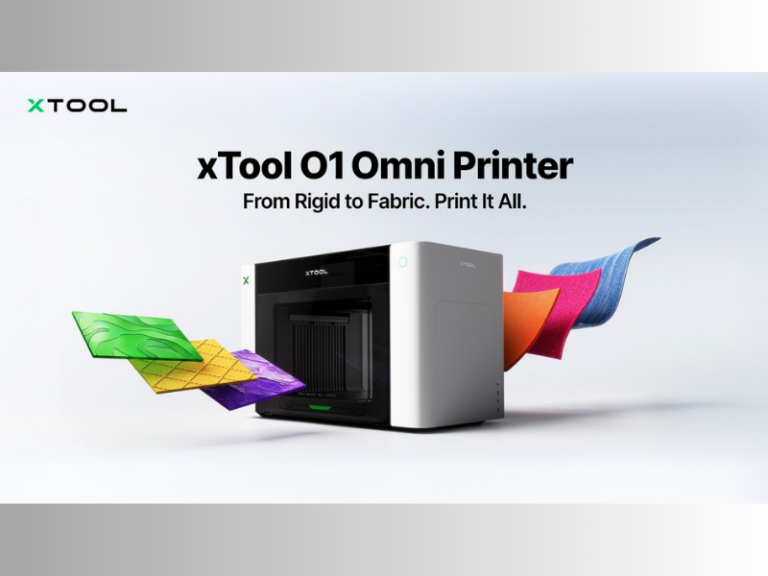 xTool O1 Omni Printer From Rigid to Fabric. Print It All (Image Credit: PRNewswire)