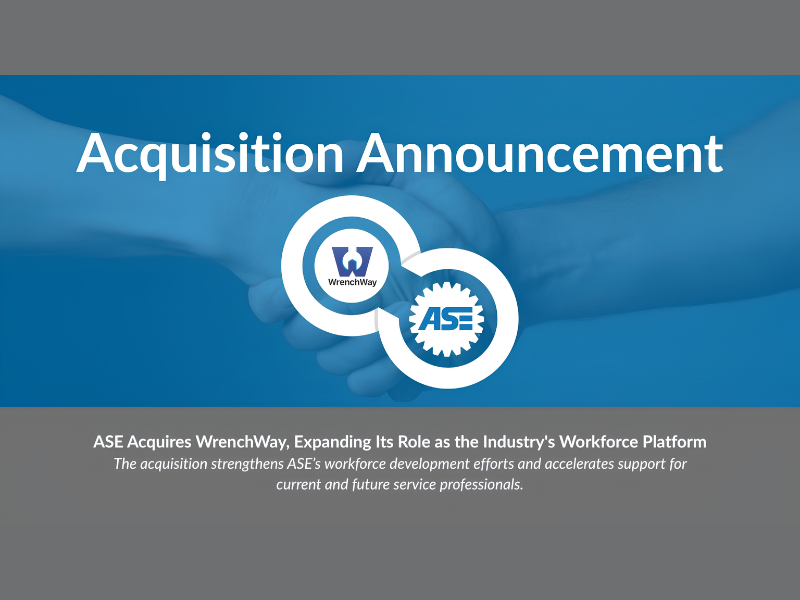 ASE Acquires WrenchWay, Expanding Its Role as the Industry's Workforce Platform (Image Credit: WrenchWay official website)