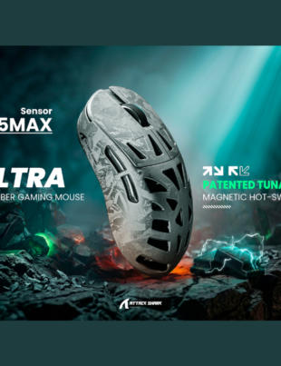 ATTACK SHARK RS6 ULTRA a Flagship Esports Mouse (Image Credit: PRNewswire)