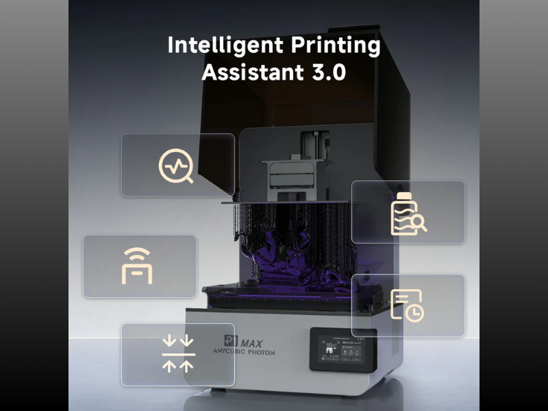 Anycubic Opens Presale for Photon P1 Max, an 18.3L Large-Format Resin 3D Printer (Image Credit: Anycubic official website)