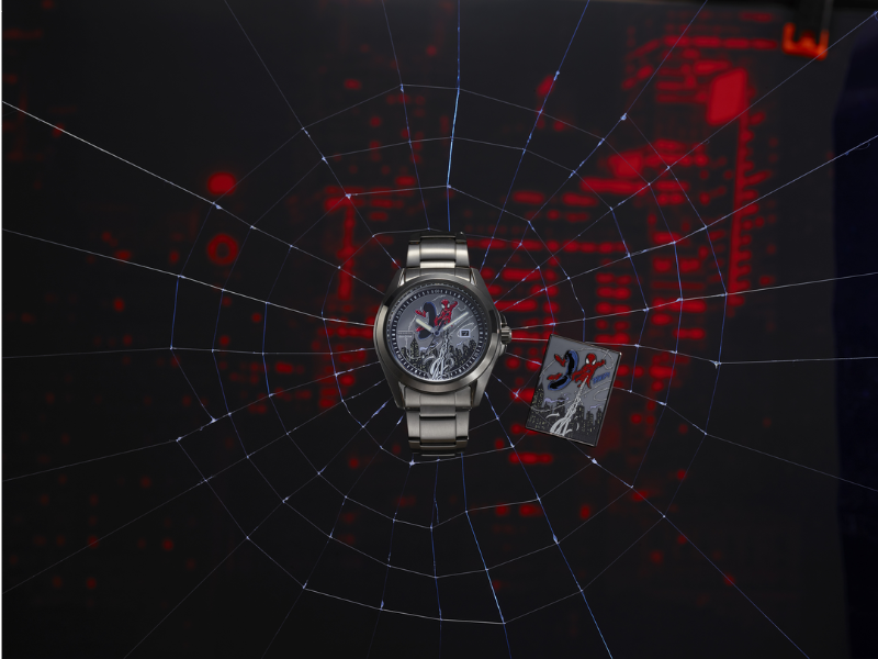 Citizen Unveils a Limited-Edition Spider-Man Timepiece Featuring Original Artwork by Marvel Illustrator Adam Kubert (Image Credit: PRNewswire)