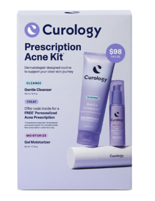 Curology Prescription Acne Kit (Image Credit: PRNewswire)