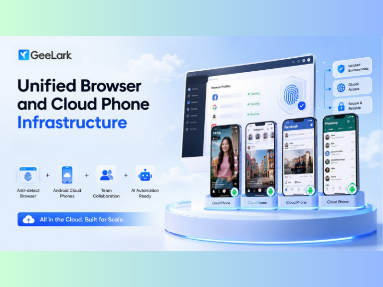 GeeLark Unveils Unified Browser and Cloud Phone Infrastructure for the Mobile-First Future of Social Media (Image Credit: PRNewswire)