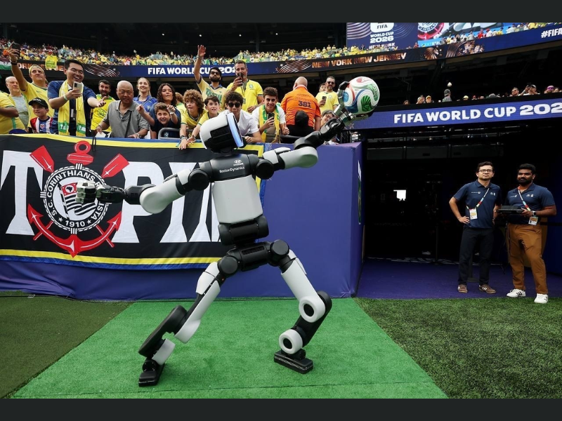 Hyundai Motor Brings Atlas Humanoid Robot to FIFA World Cup 2026 in First-Ever Live Match Environment Robotics Integration (Image Credit: PRNewswire)