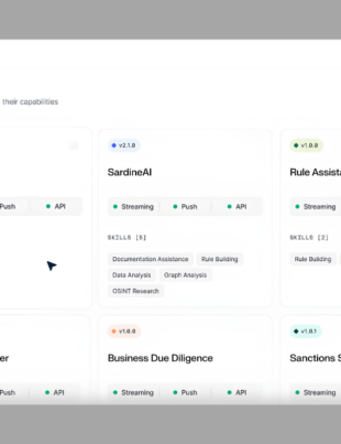 Infinite and Sardine Launch Two-Way Integration Linking Compliance, Risk, and Payments (Image Credit: Sardine official website)