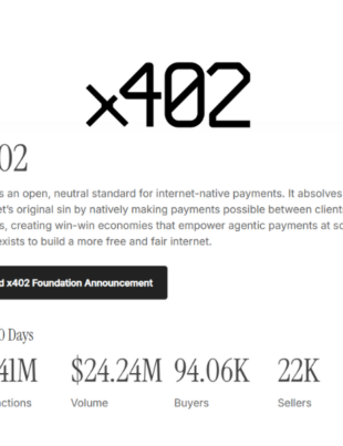 Linux Foundation Announces Operational Launch of x402 Foundation to Standardize Internet-Native Payments for AI Agents and Applications (image Credit: x402 official website)