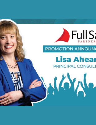 Lisa Ahearn Earns Promotion to Principal Consultant at Full Sail Partners (Image Credit: PRNewswire)