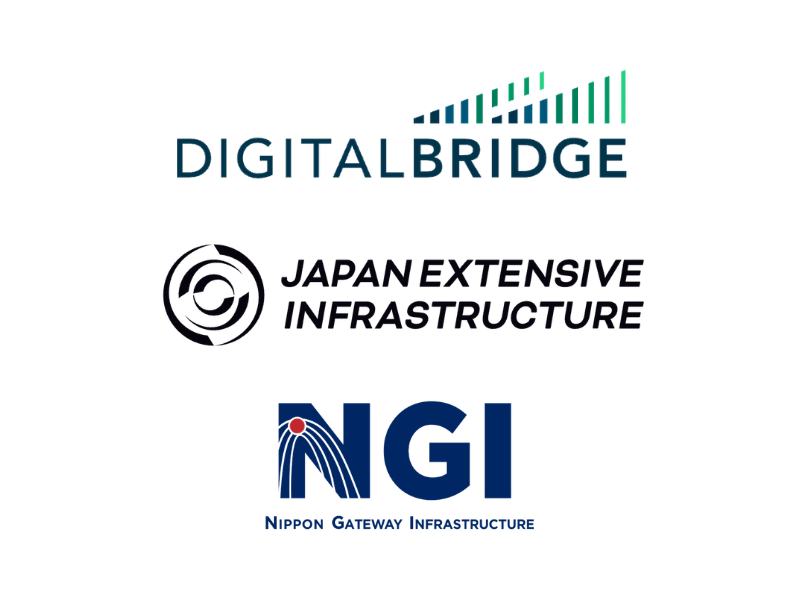 (Image Credit: DigitalBridge, JEXI and Nippon Gateway Infrastructure official websites)