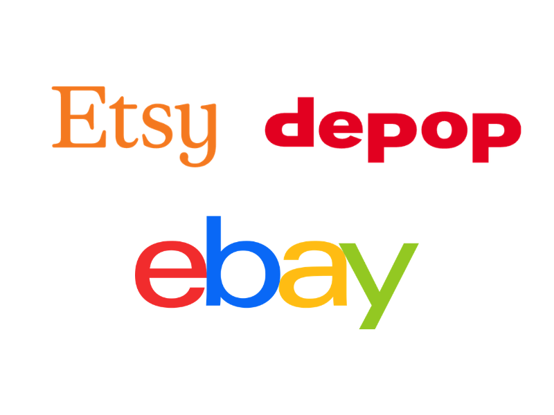 (Image Credit: Etsy, Depop and ebay official websites)