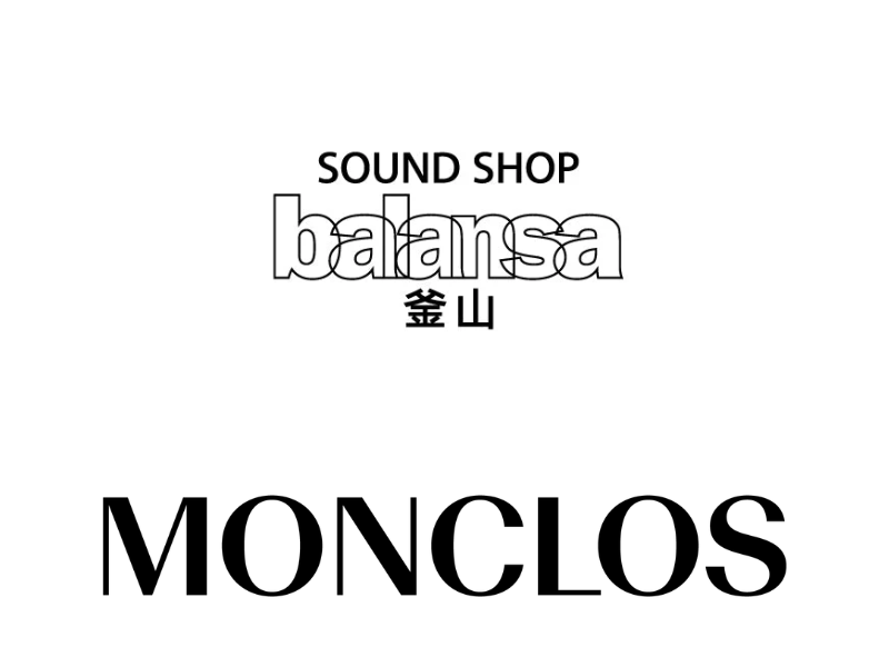 Image: MONCLOS and Sound Shop BALANCA Official websites
