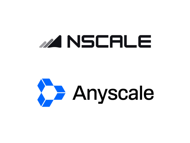 (Image Credit: Nscale and Anyscale official websites)