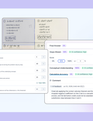 MathGPT.ai Step-by-Step Grader Montage (Image Credit: PRNewswire)