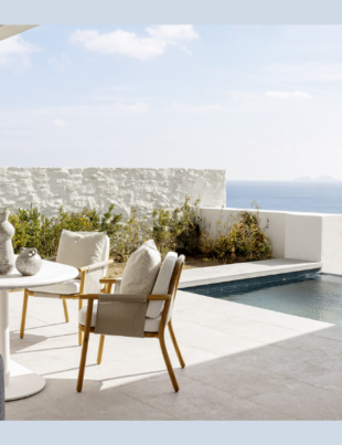 Now Open Four Seasons Hotel Mykonos Blends Timeless Luxury with the Spirit of the Island (Image Credit: PRNewswire)