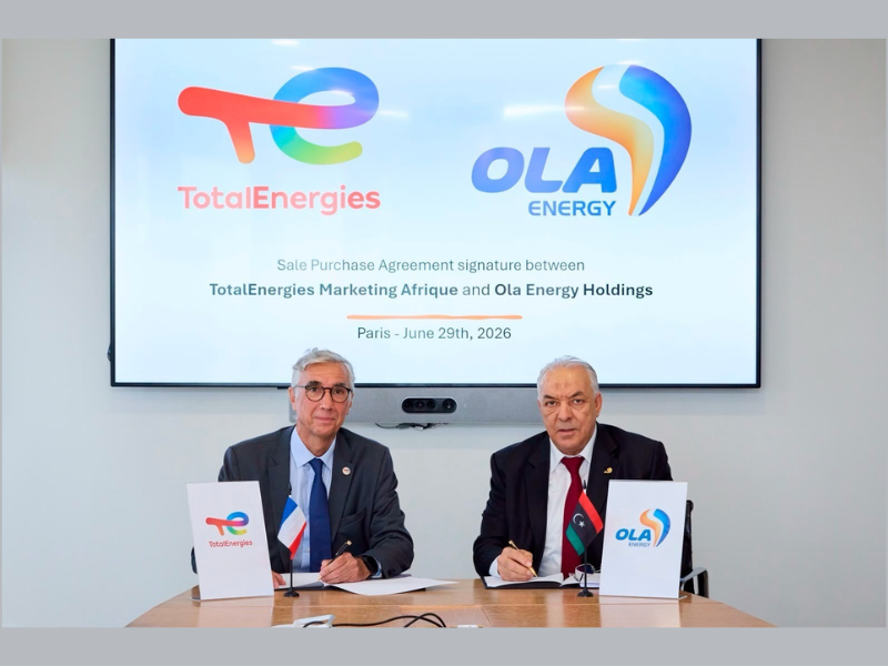 OLA Energy Strengthens Its African Footprint with Agreement to Acquire TotalEnergies Marketing Ethiopia (Image Courtesy: PRNewswire)