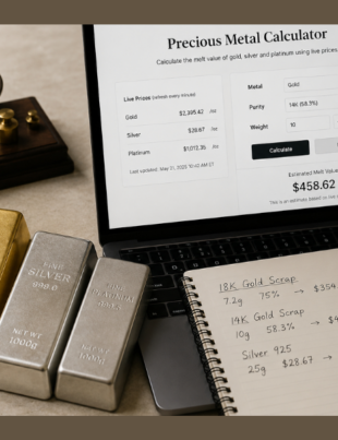 Precious Metal Calculator (Image Credit: PRNewswire)
