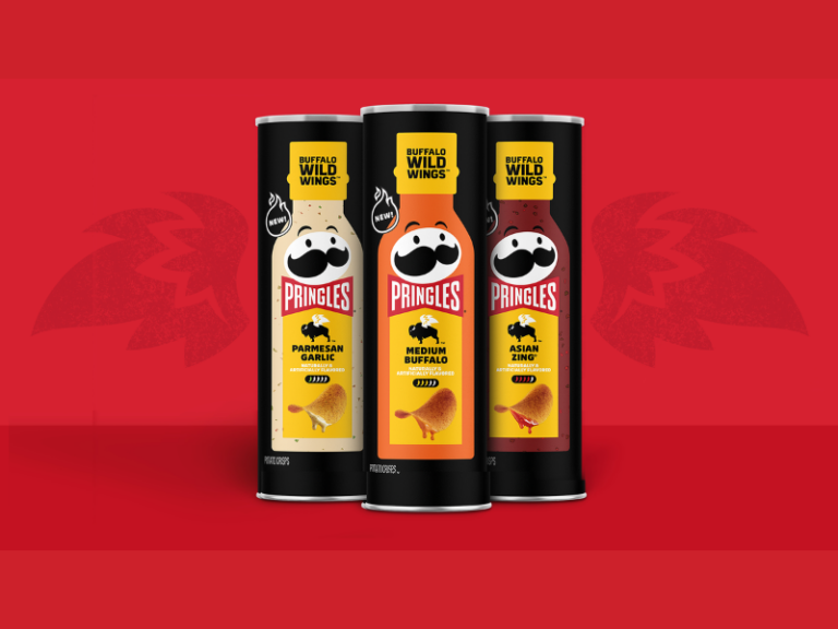 Pringles and Buffalo Wild Wings Team up to Turn Fan-Favorite Wing Sauces into an all-new Stackable Crisps Collection (Image Credit: PRNewswire)