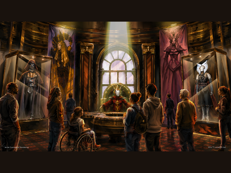 Queen Amidala’s Throne Room (Image Credit: PRNewswire)
