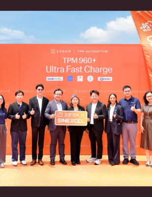 SINEXCEL, ZEEKR, and TPM Automotive Jointly Build one of Thailand's Fastest Megawatt Charging Station (Image Credit: PRNewswire)