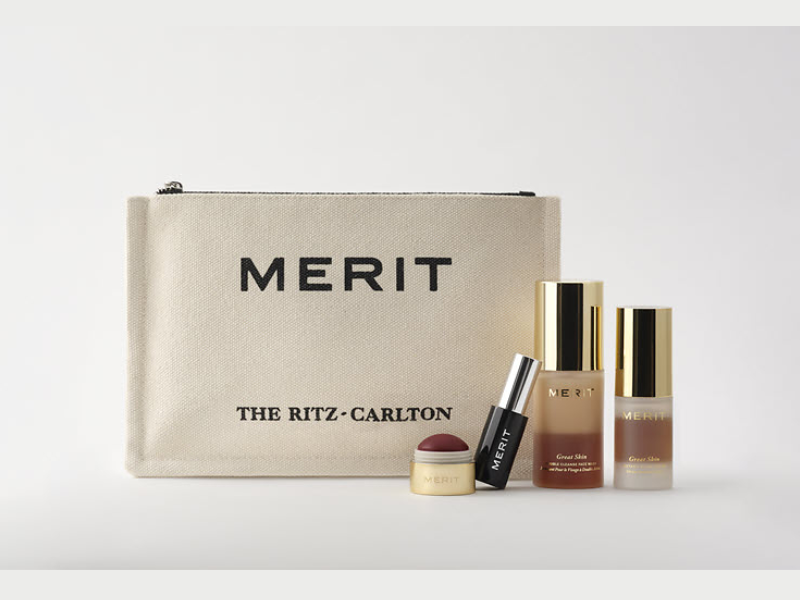 The Ritz-Carlton Welcomes MERIT Beauty for Its First-Ever Hospitality Partnership (Image Credit: PRNewswire)