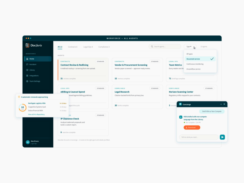 The most complete AI service for inhouse legal (Image Credit: PRNewswire)