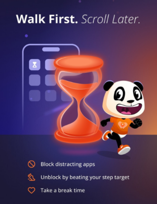 Walking Mode feature by WeWard (Image Courtesy: PRNewswire)