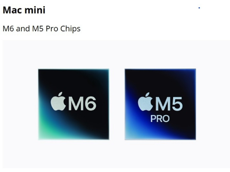 Apple Mac mini and Mac Studio systems now equipped with the latest M6 and M5 series chips, bringing greater power and capabilities to users everywhere (Image Courtesy: PRNewswire)