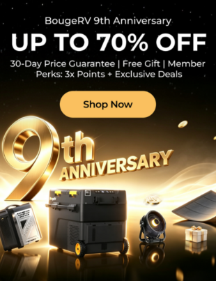 BougeRV 9th Anniversary Sale (Image Credit: PRNewswire)