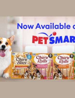 Churu Bites and Rolls for Dogs Now Available at PetSmart (Image Courtesy: Inaba Foods)