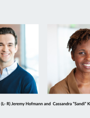 From (L- R) Jeremy Hofmann and Cassandra “Sandi” Knight (Image Courtesy: PRNewswire)