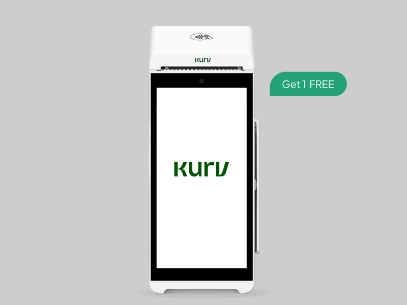Handheld Smart Terminal Designed for Payments On-the-Go (Image Courtesy: Kurv Official website)