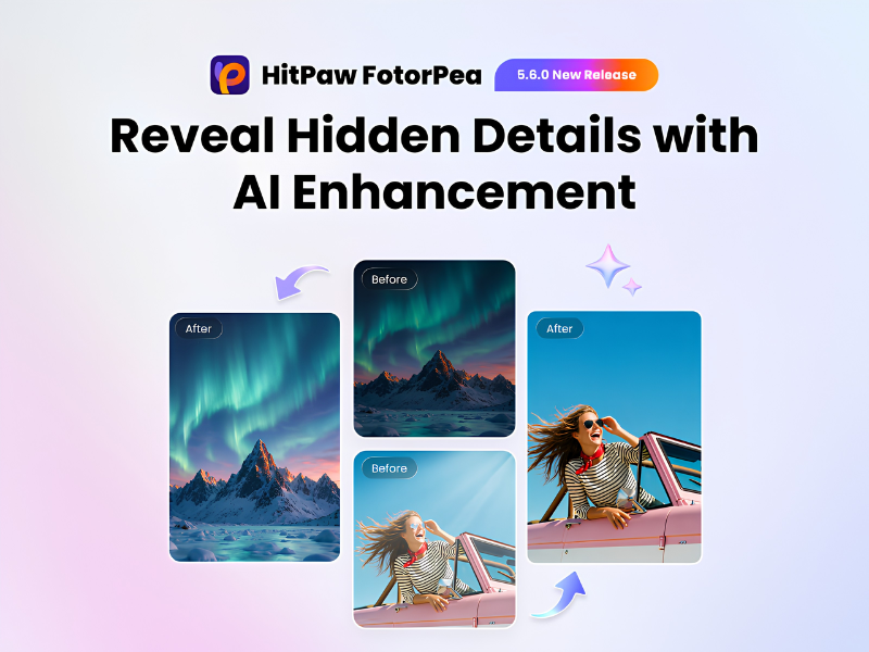 HitPaw FotorPea V5.6.0 (Image Credit: PRNewswire)