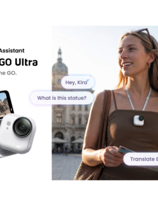 Insta360 Launches AI Voice Assistant for GO Ultra (Image Credit: PRNewswire)
