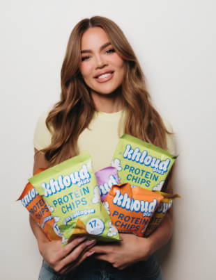 Khloud Plus Collagen Protein Chips deliver 17g of total protein, including 2g of hydrolyzed collagen per bag and are available now exclusively at Walmart (Image Credit: PRNewswire)