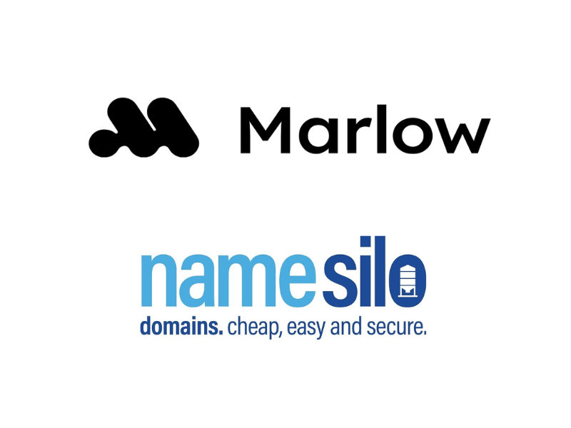 (Image Credit: NameSilo and Marlow official websites)