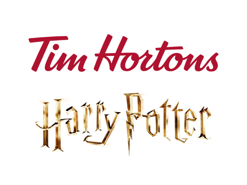 (Image Credits: Tim Hortons and Harry Potter official websites)