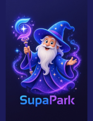 Merlin, the AI Disney expert and concierge inside SupaPark. Image courtesy of SupaPark LLC (Image Courtesy: PRNewswire)