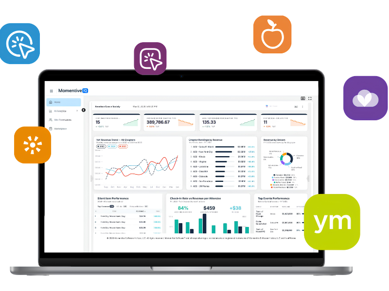 Momentive Software Launches MomentiveIQ Connections, Giving Nonprofits and Associations Self-Serve Control Over Their Tech Stack Integrations (Image Credit: PRNewswire)