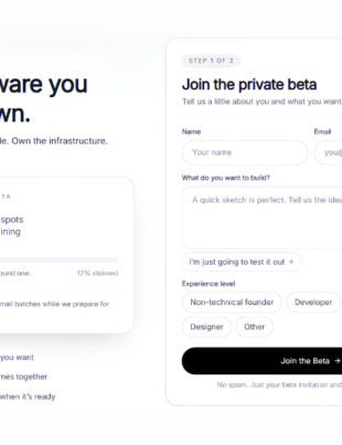 NameSilo Portfolio Company Marlow Launches AI Software Creation Platform (Image Credit: Marlow official website)