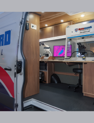 New franchise opportunity, AccuGuard Environmental, offers an innovative approach to environmental testing through The Mobile Lab (Image Courtesy: PRNewswire)