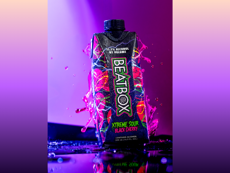 New from BeatBox Xtreme Sour Black Cherry, a limited-time offering created for fans who crave bold and unexpected flavor experiences (Image Credit: PRNewswire)